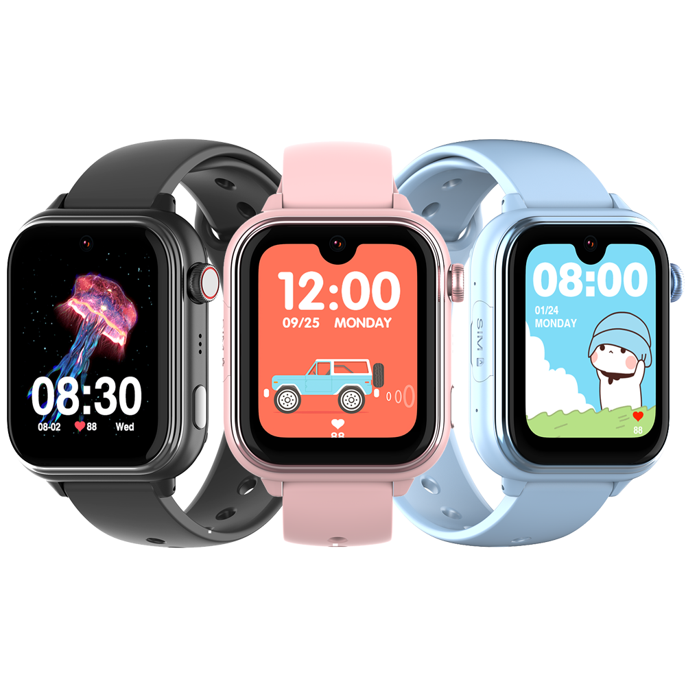 Montre connectée enfant 4G avec GPS, appel vidéo, bouton SOS – Nomikids Move